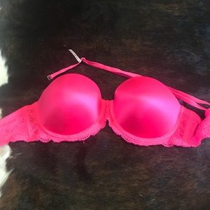 Pink Victoria’s Secret Muti-wear Push-up Bra